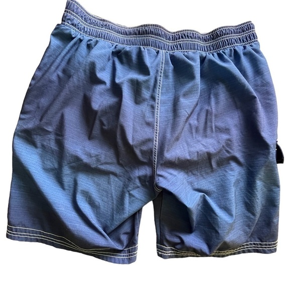 Genuine Merchandise Blue Swim Trunks LA Logo Size XL - Picture 2 of 10